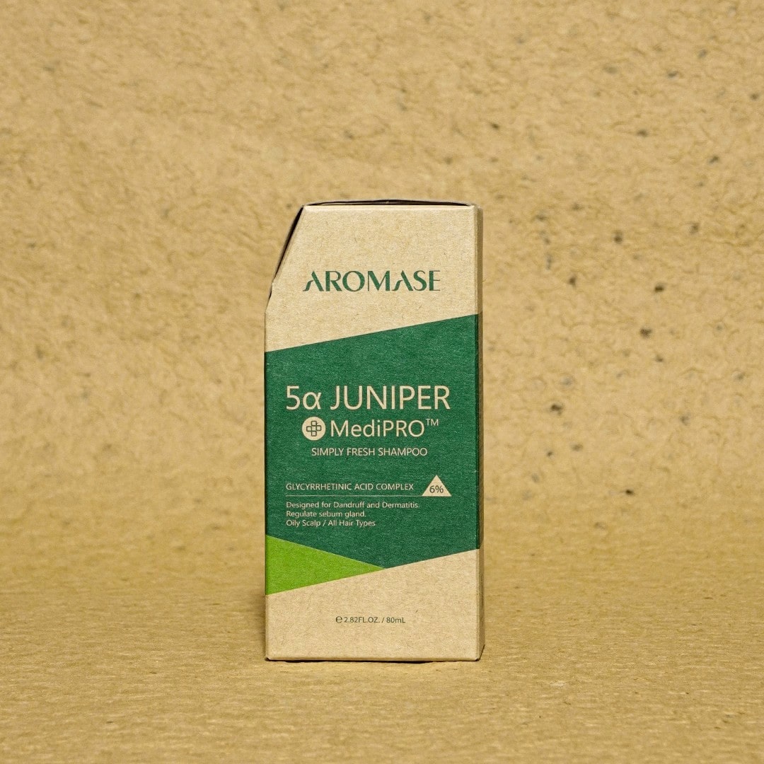 dau-goi-aromase-5α-juniper-medipro-simply-fresh-shampoo-80ml-ngan-gau-giam-viem-da-dau-chuyen-sau (1) DẦU GỘI AROMASE 5Α JUNIPER MEDIPRO SIMPLY FRESH SHAMPOO 80ML: NGĂN GÀU, GIẢM VIÊM DA ĐẦU CHUYÊN SÂU 1