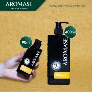 DẦU GỘI AROMASE OILY SCALP BALANCING SHAMPOO 90ML/400ML: TRỊ GÀU VÀ GIẢM NHỜN DA ĐẦU 9