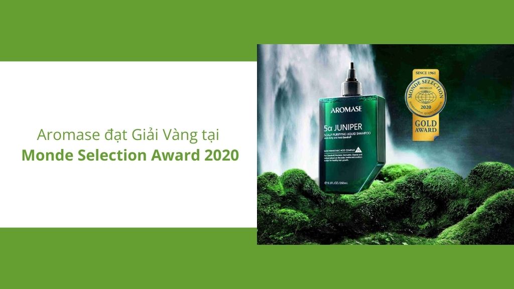 Aromase vinh dự đạt Giải Vàng tại Monde Selection Award 2020 với quy trình tuyển chọn nghiêm ngặt