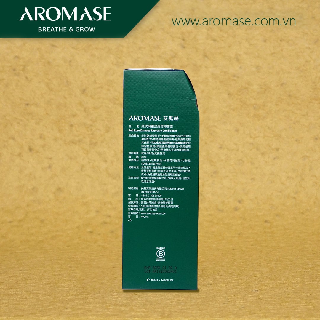 dau-xa-aromase-recovery-hair-conditioner-400ml-phuc-hoi-toc-hu-ton (1) DẦU XẢ AROMASE RECOVERY HAIR CONDITIONER 400ML: PHỤC HỒI TÓC HƯ TỔN 1
