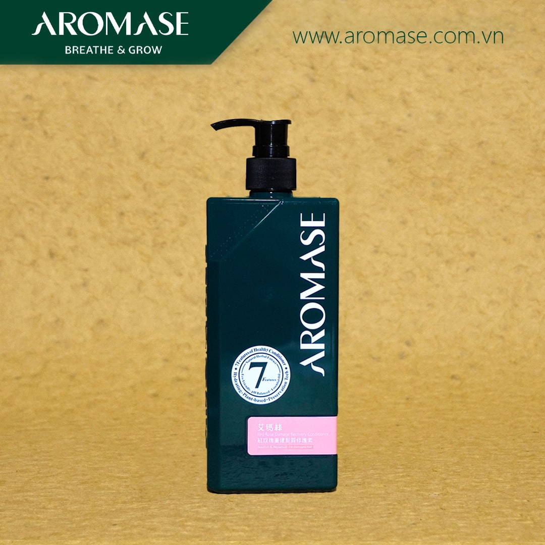 DẦU XẢ AROMASE RECOVERY HAIR CONDITIONER 400ML: PHỤC HỒI TÓC HƯ TỔN 7