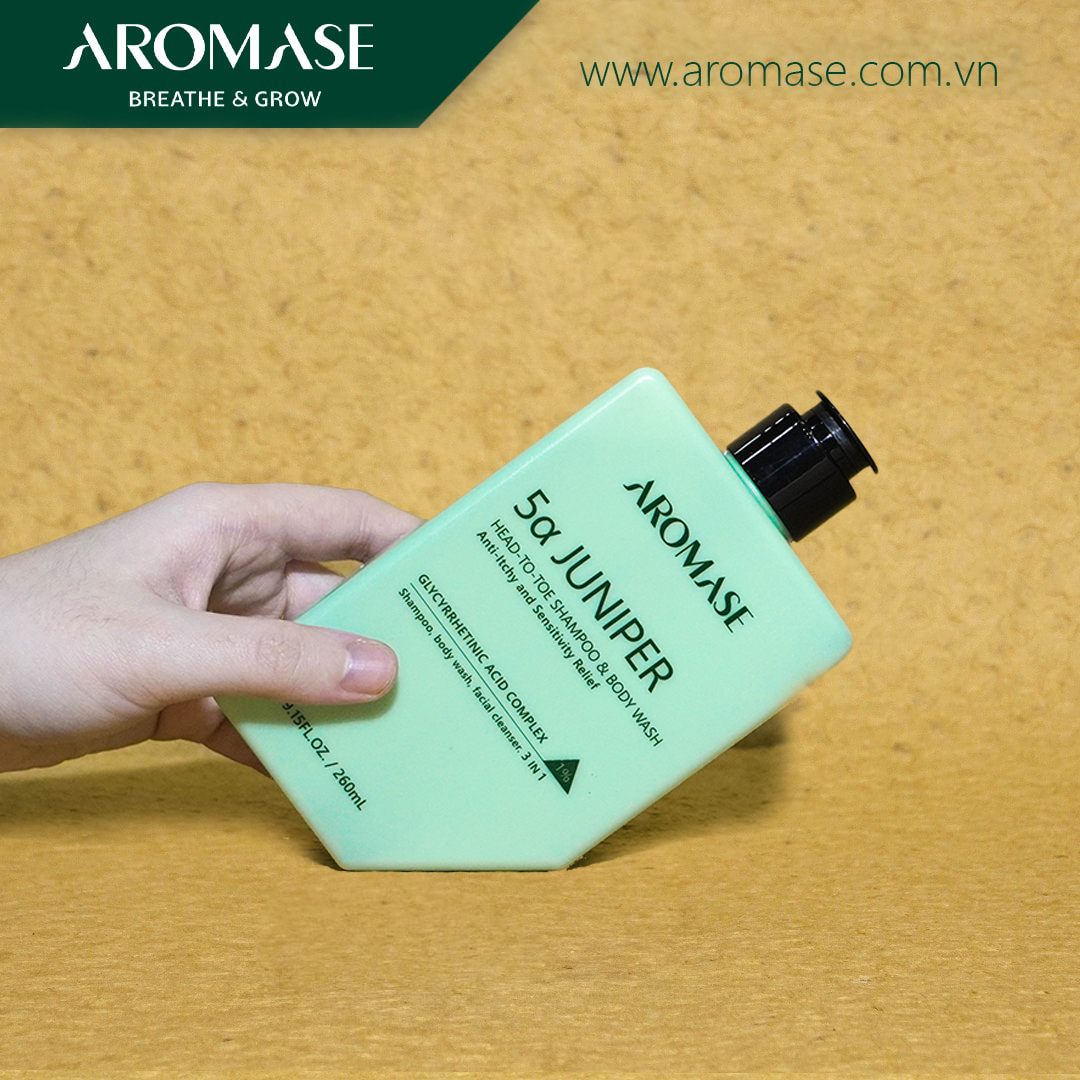SỮA TẮM GỘI AROMASE HEAD-TO-TOE SHAMPOO & BODY WASH 260ML: LÀM SẠCH TOÀN THÂN 6
