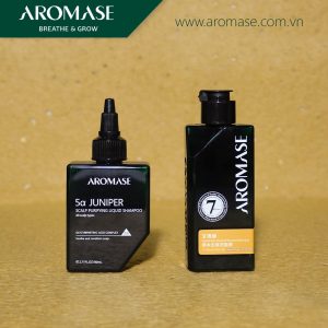 2 BƯỚC AROMASE CHO DA ĐẦU GÀU NGỨA, DẦU NHỜN: TẨY TẾ BÀO CHẾT + DẦU GỘI 4