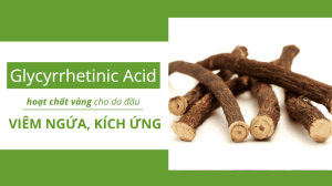Glycyrrhetinic Acid - hoạt chất vàng cho da đầu viêm ngứa, kích ứng 2