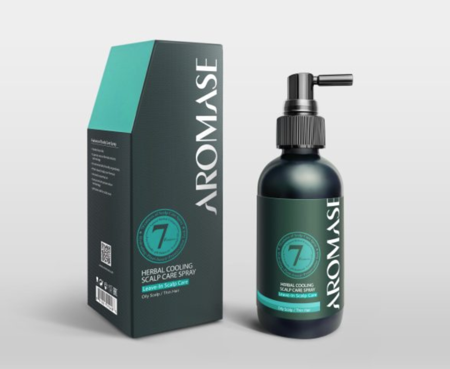 Xịt giảm viêm da đầu Aromase: Làm dịu, hết ngứa tức thì2