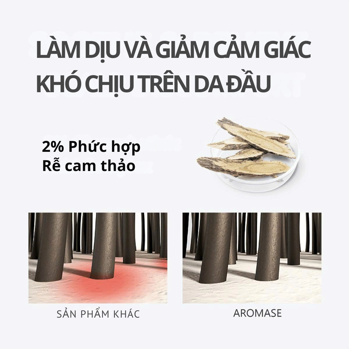 Da đầu dầu nhưng tóc khô? Làm sạch sâu bằng Tẩy tế bào chết da đầu Aromase Purifying Liquid 2