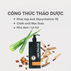 Aromase Dry Scalp Soothing Shampoo: Sạch gàu, giảm ngứa da đầu khô (90ml/ 400ml) 4